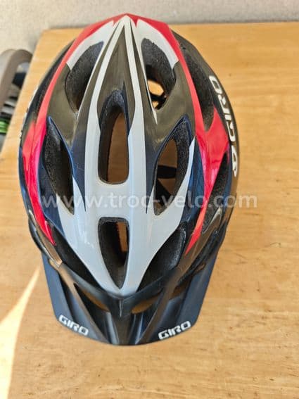 Casque vélo Giro rouge / blanc taille L (59-63 cm) - 1