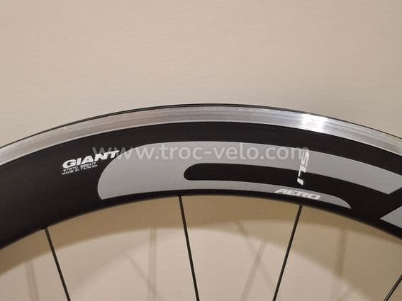 PAIRE DE ROUES GIANT SL 1 AERO 55 mm - 6