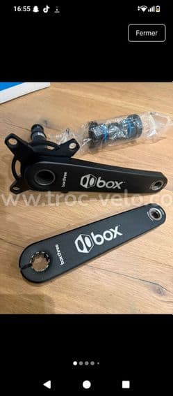 Pédalier Box One M35 177,5 mm noir – Neuf, jamais monté - 2