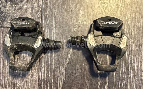 Chaussures vélo route Shimano RC302 + pédales automatiques SPD-SL - 2