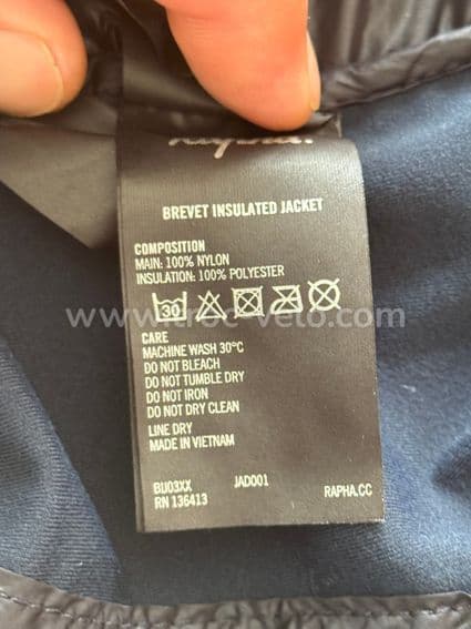 Rapha brevet insulated jacket - 1