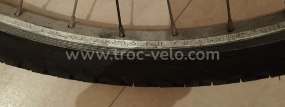 Roue arrière vtt 26p vintage Rigida aluminium 559x20 + roue-libre Simplex 7v en Bé - 5