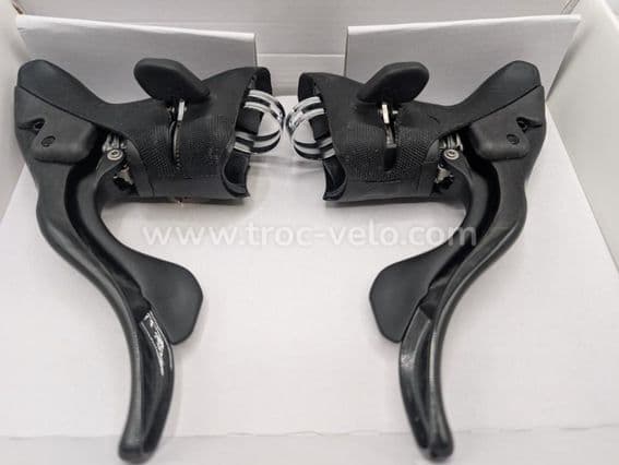 manettes Ergopower STI Campagnolo Record 2x12 - 3