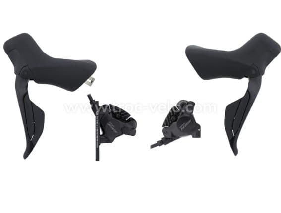 Kit poignées et étriers shimano 105 di2 neuf - 1