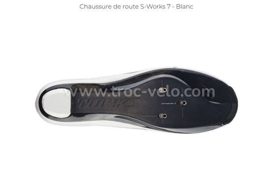 Vends Chaussures Route SPECIALIZED S-WORKS 7 - White. - 4