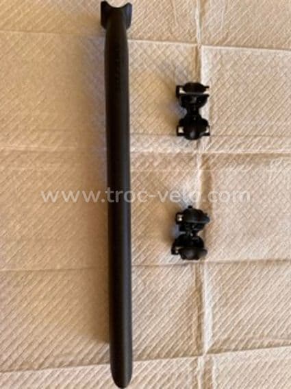 Tige de selle neuve, Scott Syncros SP-R101-CF, recul de 0 mm - 3
