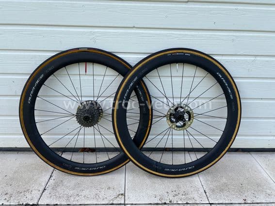 Paire de Roues Dura-ace C50 à boyaux - 1