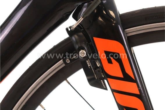 Produit Reconditionne Giant Propel Advanced 1 Noir Velo De Route Tres Bon Etat - 7