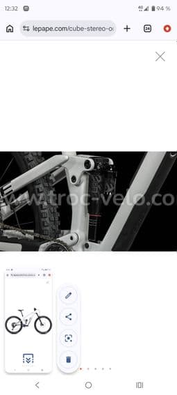VTT cube one 55 c62 neuf - 2