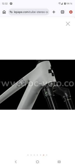 VTT cube one 55 c62 neuf - 3