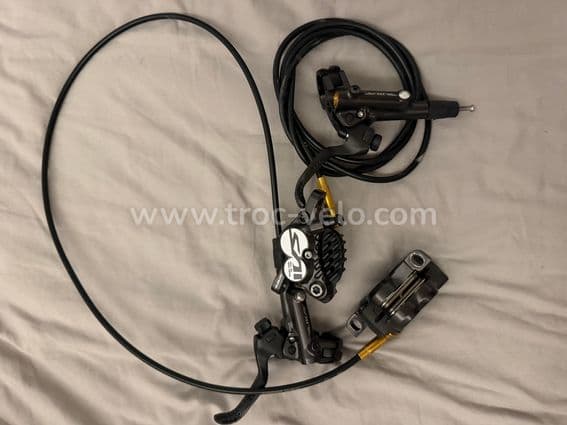 Freins Shimano Saint + disques Galfer Shark 203 mm – très bon état - 2