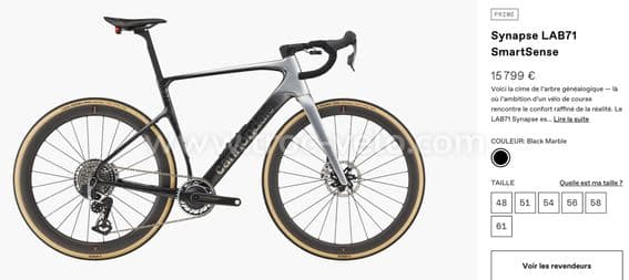 Cannondale Synapse-2025 LAB 71 SmartSense T 56 - 5