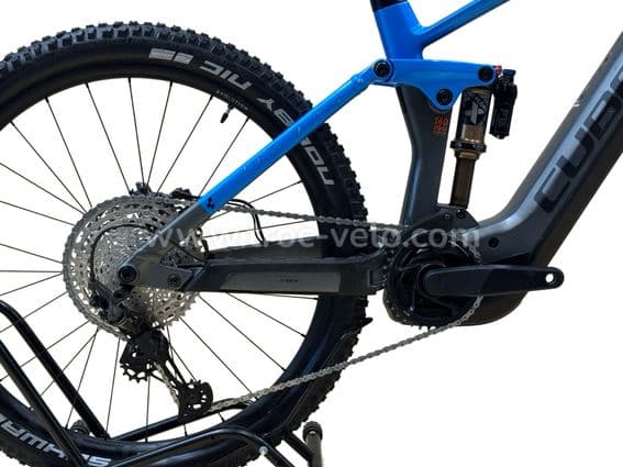 Cube Stereo Hybrid 160 HPC Actionteam 750 Carbon VTT électrique Shimano XT 2024 - 8