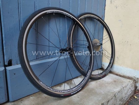 Roues campagnolo Zonda, vélo route course carbone - 4