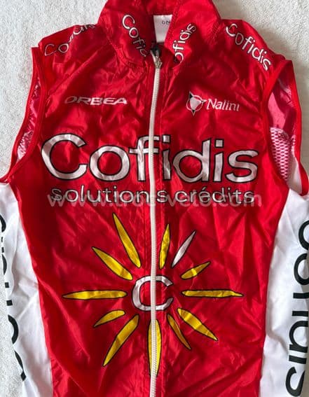 Veste sans manche aéré neuve cofidis - 2