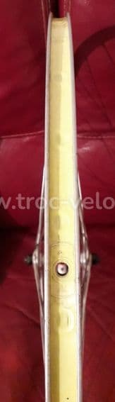 Roue Wolber super champion gentleman 81 Campagnolo Record aluminium rayon inox en Tbé - 4