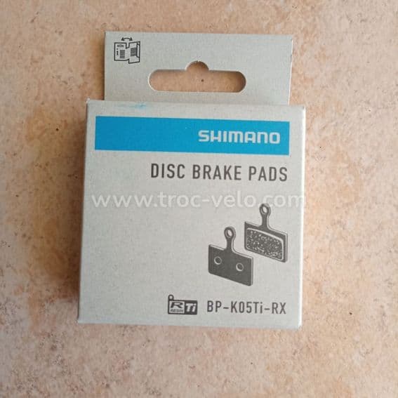 Plaquettes Shimano Metal ou Résine neuves - 2