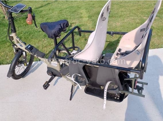 Vélo Cargo Électrique Kiffy Capsule MT Longtail + accessoires - 3