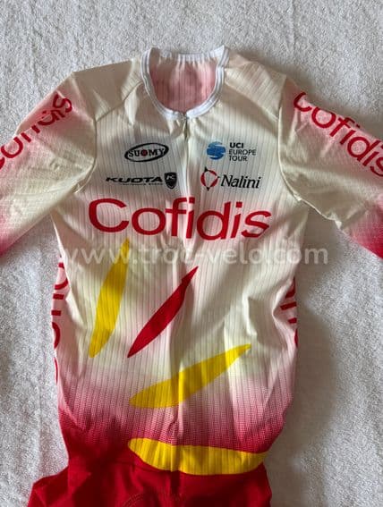 Combinaisons cyclisme contre la montre cofidis marque nalini Nacer Bouhanni - 2