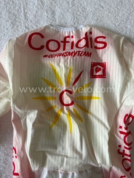 Combinaisons cyclisme contre la montre cofidis marque nalini Nacer Bouhanni - 12