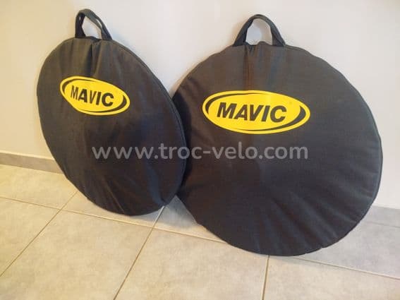 Paire Roues Mavic Ultimate Carbone Patins + Boyaux Conti + Cassette 11v + Housses - 2
