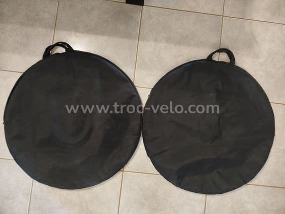 Paire Roues Mavic Ultimate Carbone Patins + Boyaux Conti + Cassette 11v + Housses - 3