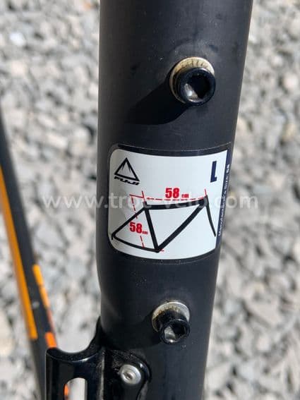 Kit cadre carbone Fuji Granfondo 58cm - 8