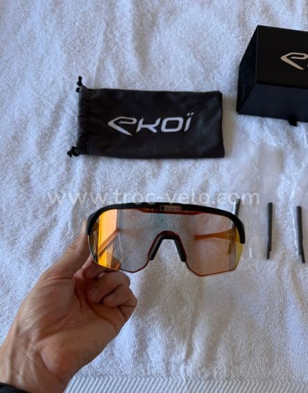 Lunette cyclisme ekoi e-lens neuve verre photochromique - 6