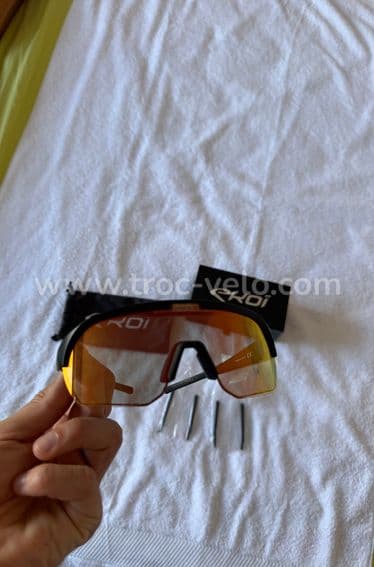 Lunette cyclisme ekoi e-lens neuve verre photochromique - 7