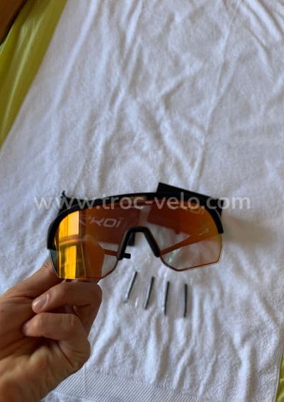 Lunette cyclisme ekoi e-lens neuve verre photochromique - 8
