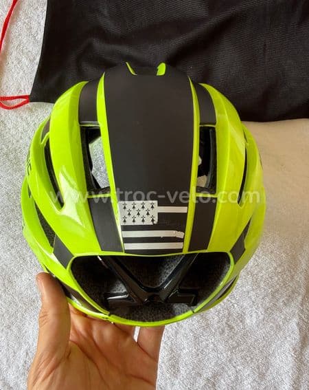 Casque de cyclisme haute visibilité team arkea samsic jaune - 6