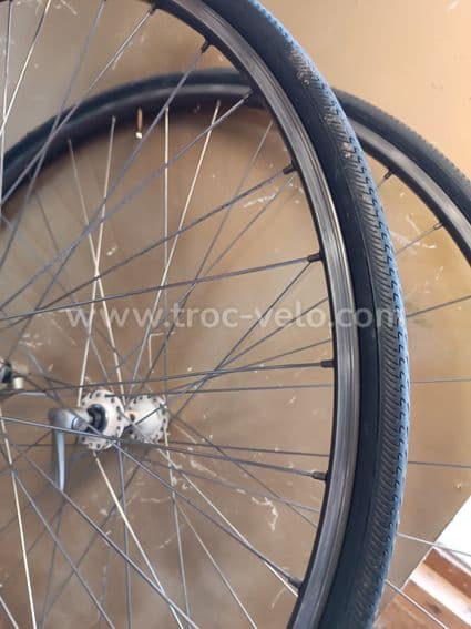 Paire De Jantes Mavic G40 Gris Foncé - 700c 36 Trous - Occasion Françaises R3