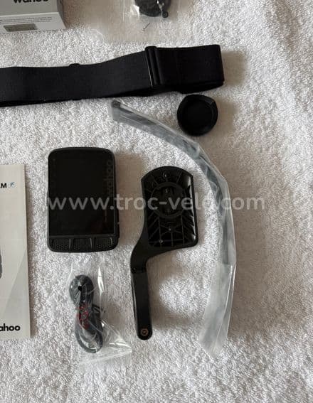 Compteur vélo gps haute gamme Wahoo élément roam avec ceinture cardio - 3