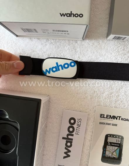 Compteur vélo gps haute gamme Wahoo élément roam avec ceinture cardio - 7