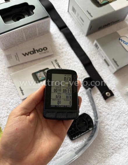 Compteur vélo gps haute gamme Wahoo élément roam avec ceinture cardio - 8