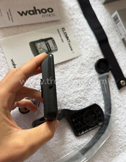Compteur vélo gps haute gamme Wahoo élément roam avec ceinture cardio - 12