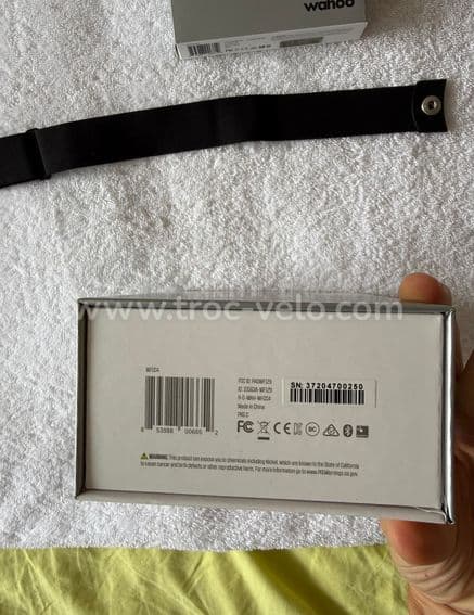 Compteur vélo gps haute gamme Wahoo élément roam avec ceinture cardio - 13