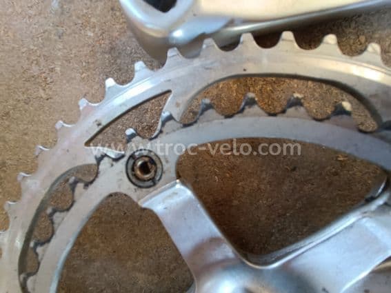 Pédalier Campagnolo Mirage Double Plateau Manivelles 170 - 3