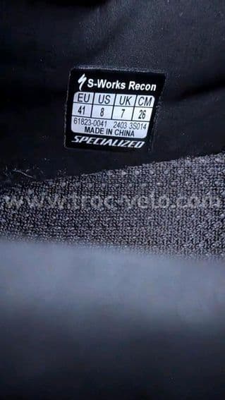 Chaussures Specialized S-Works Recon SL taille 41 - 1