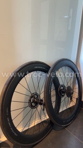 paire de roues Shimano Dura-Ace C50 carbone - 1
