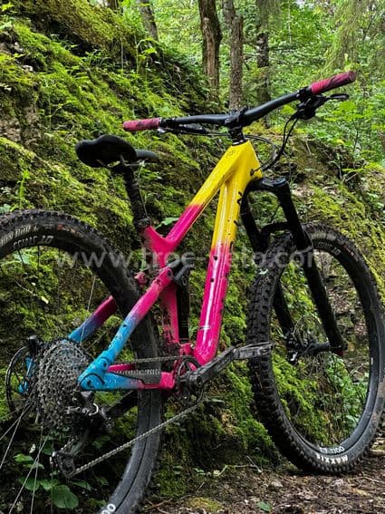 VTT marin bike alpine trail fun - 2