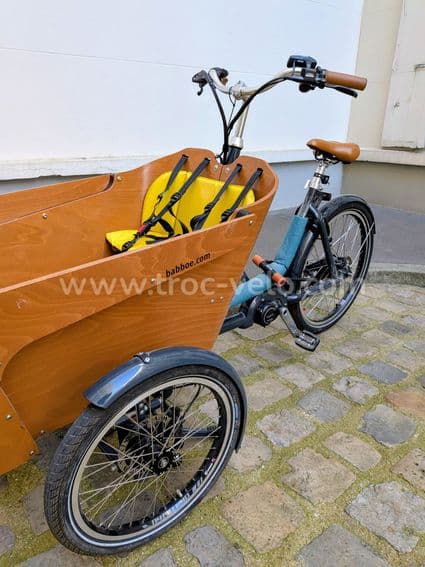 Vélo Babboe Carve électrique_cargo triporteur (546km sous garantie) - 2