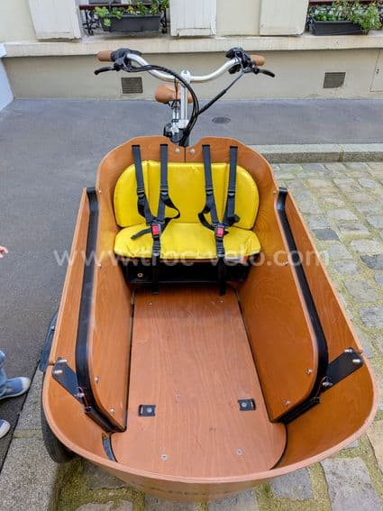 Vélo Babboe Carve électrique_cargo triporteur (546km sous garantie) - 5