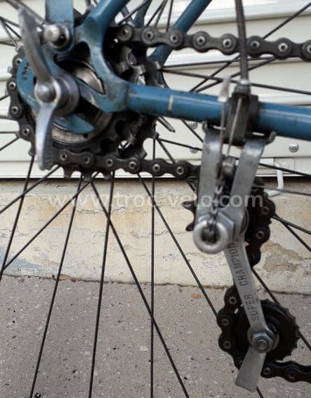 Vélo ville ancien fille enfant ado roues 24" pouces 600a d'origine 3 vitesses en Tbé - 8