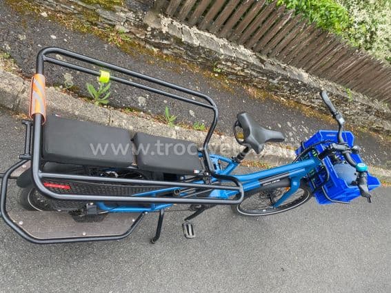 Vélo cargo électrique DOUZE CYCLES LT2S – Longtail – Moteur Shimano Cargo – Très bon État - 4