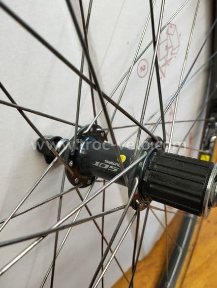 Roue AR moyeux 105 jante Mavic Reflex - 2