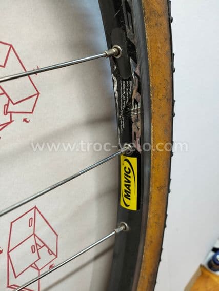 Roue AR moyeux 105 jante Mavic Reflex - 3