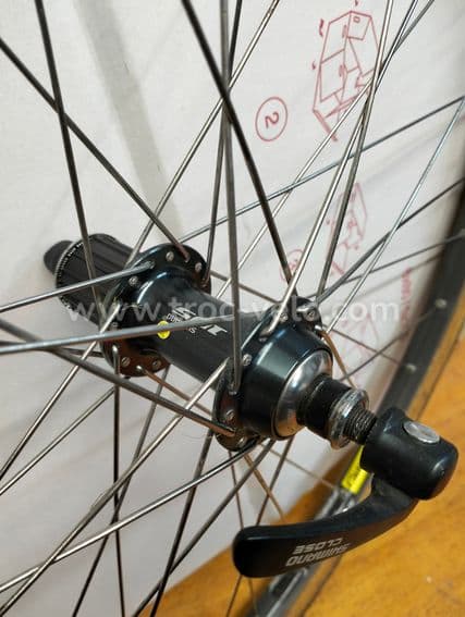 Roue AR moyeux 105 jante Mavic Reflex - 4