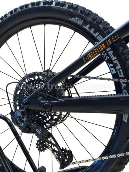 Stevens E-Inception AM 8.7.1 GTF Carbon VTT électrique Sram GX AXS 2023 - 13