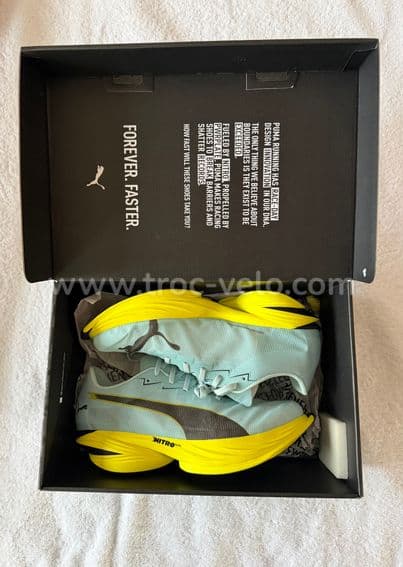 Chaussures running puma carbone Fast r avec boite d’origine - 1